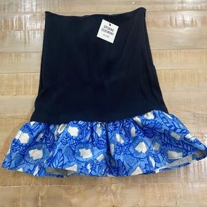 Opening Ceremony Tate Contrast Hem Jersey Skirt L